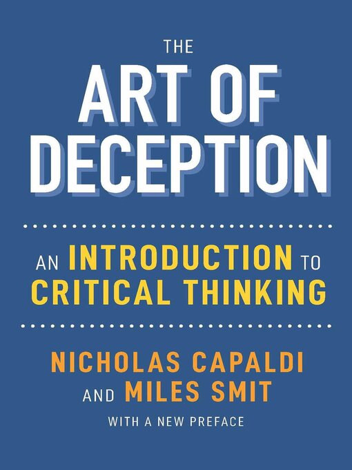 Title details for Art of Deception by Nicholas Capaldi - Available